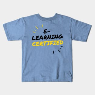 E-Learning Certified Kids T-Shirt